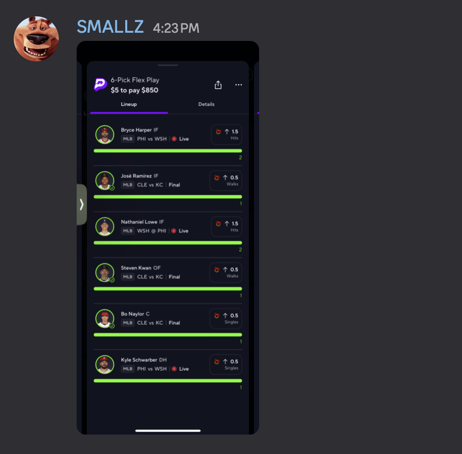 User win screenshot